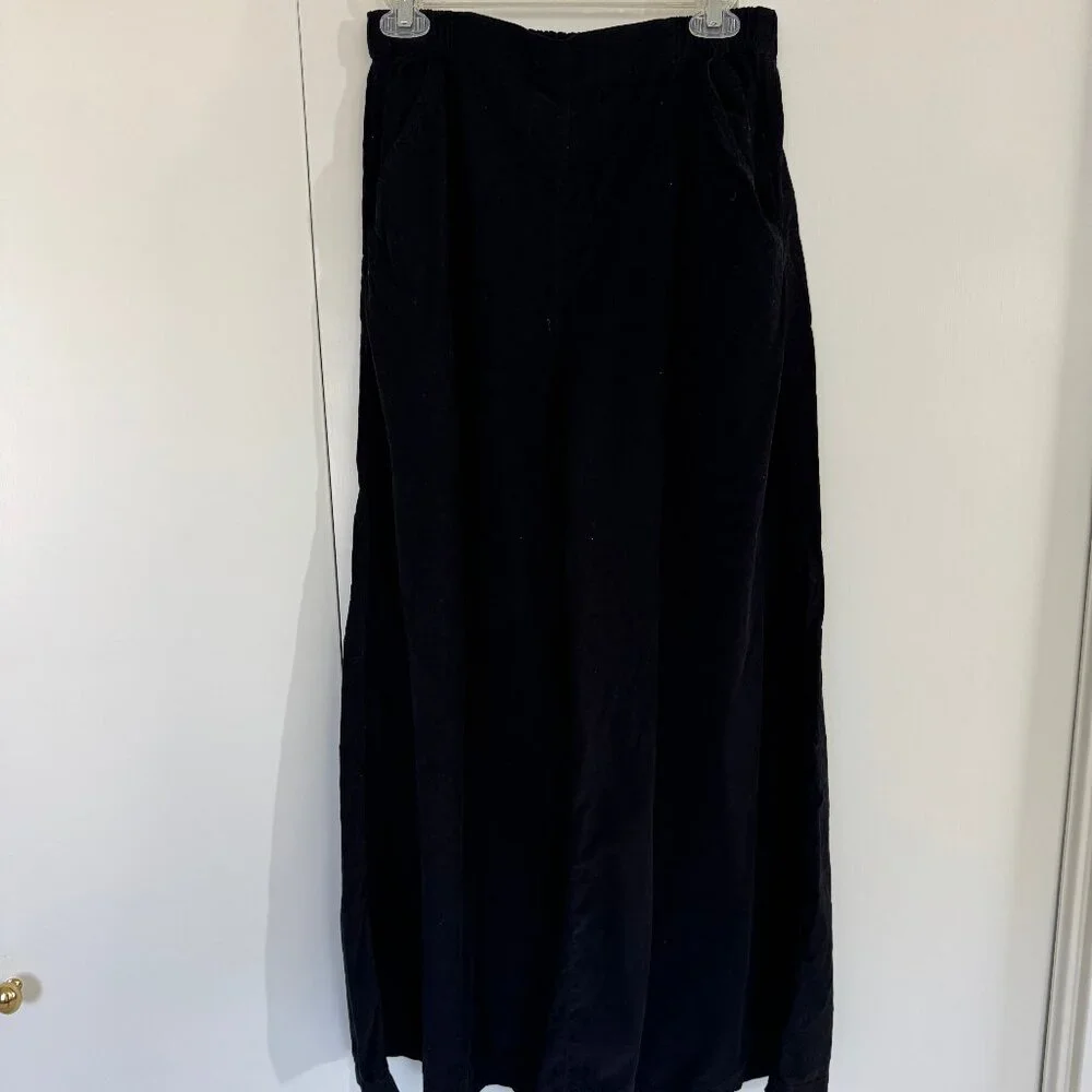 CP Shades Wendy Palazzo Baby Corduroy Pants, Black, Size Medium, New, Never Worn - Picture 4 of 6